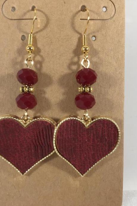 Valentines Heart Earrings